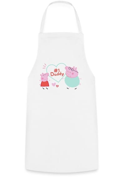 Peppa Pig Design Nr. 1 Papa: Peppa & Papa Pig Keukenschort