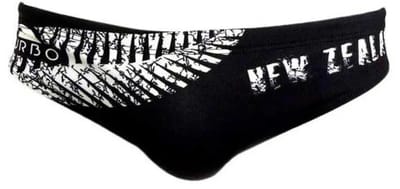Turbo New Zealand Zwemslip Zwart 5XL Man