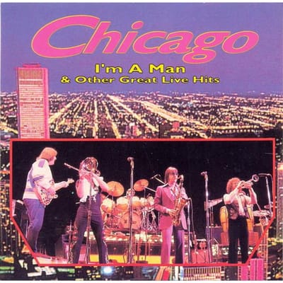 CD CHICAGO - I'm a man & andere geweldige live hits  PULS009 Pulsar 1990 Japan Rock Gebruikt brown