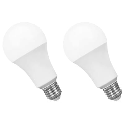 Spectrum LED Lamp E27 18W - 230V - 1800 Lumen - 3000K Warm wit - Gezellig licht - Energiezuinig - 2 stuks