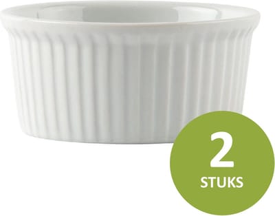 Olympia Crème Brulée Schaaltjes / Ramekins - 11,5cl - Ø8,5x(H)4cm ( Set van 2 )