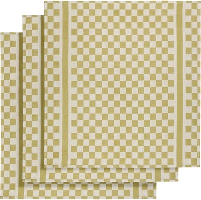 De Witte Lietaer Theedoek Groom-A - 3 stuks - 65 x 70 cm - Katoen