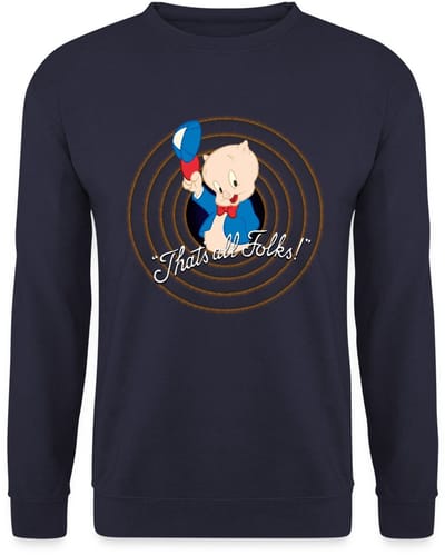 Looney Tunes Porky Pig Sweater Heren