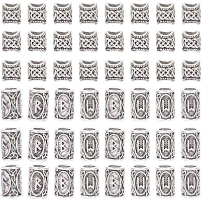 Dreadlocks Haar Kraal Haar Vlecht Manchetten Buisjes Kralen Vlecht Ringen DIY Haar Styling Accessoire gray