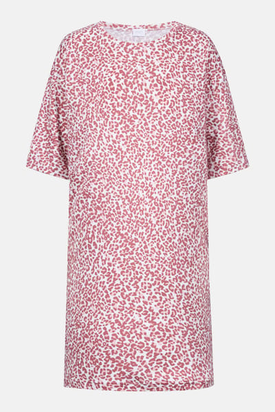 Bigshirt met korte mouwen Serie Sleepy Leo Bridal Rose