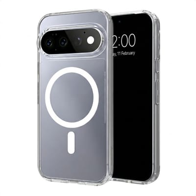 Accezz Hoesje - Geschikt voor Google Pixel 11 Pro - Xtreme Impact Backcover met Magnetische Ring - Transparant