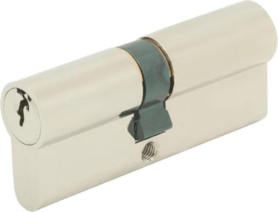 Veilige Euro Profiel Cilinder 5 Pin - Nikkel - 30x30 mm - Anti-Pick Slotcilinder