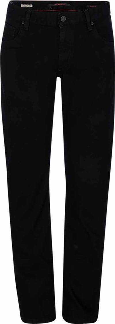 Alberto - Heren Jeans - Heren - W33 X L30 - Zwart - Katoen - 5009-1572-Stone DS Dual FX Denim