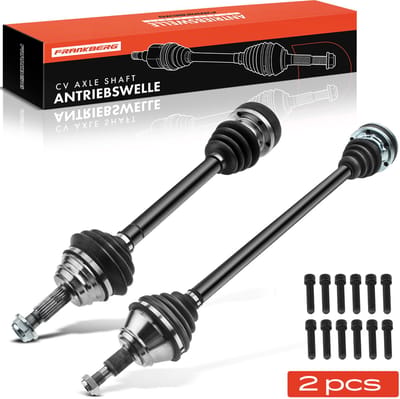Frankberg 2x Aandrijfas Vooras voor VW Golf IV Audi