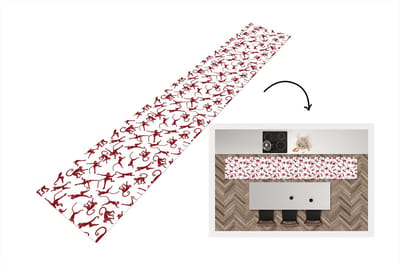 Keukenloper - Loper keuken - Patronen - Jungle - Aap - Dier - 300x50 cm - Keukenloper vinyl