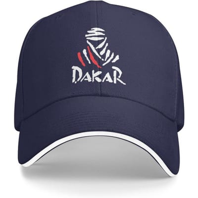 Motor Dakar Rally Baseballpet Retro Motor Off Road Racing Sandwich Hoeden Voor Mannen Vrouwen Ademend Papa Hoed Hardlopen Golf Adjustable marineblauwe kleur