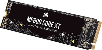 Corsair MP600 Core XT R2 1TB - SSD M.2 2280 - PCI Express 4.0 x4 - 1 TB - NVMe 1.4 - 3D TLC - 250TBW - zwart