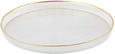 BRICARD REXY BORDEN SET | 21 CM TRANSPARANT-GOUD 6-DELIG