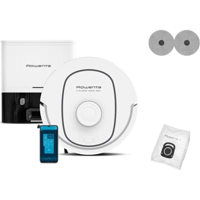 Rowenta X-Plorer Serie 380+ RR89U7 - Robotstofzuiger - 8.000 Pa - Geschikt voor Alle Vloertypes - Automatisch leegstation