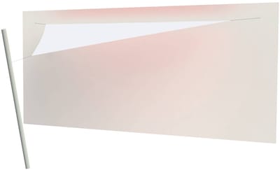 Compleet Pakket: Umbrosa Ingenua schaduwdoek driehoek 4x4x4 m solidum natural