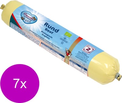 Renske Adult Bio Worst - Rund Graanvrij - Hondenvoer - 7 x 500 g - NL-BIO-01