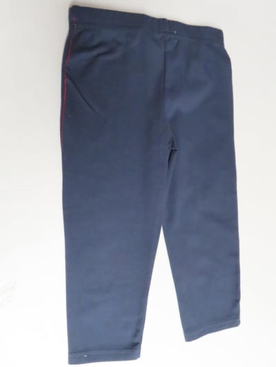 Legging - Meisje - Marine afgewerkt met rood - 18 maand 81