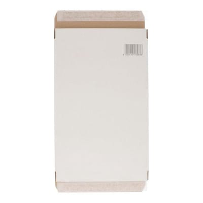 Brievenbusdoos A4+ wit 355 x 252 x 28 mm met plak- en tearstrip | 10 stuks
