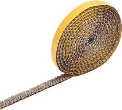Zelfklevende Hittebestendige Dichtband voor Kachels en Open Haarden - 3mm x 10mm x 2m, Ideaal voor Lekkages en Isolatie