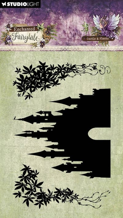 Clear stamp Castle and plants - Enchanted fairytale nr. 942