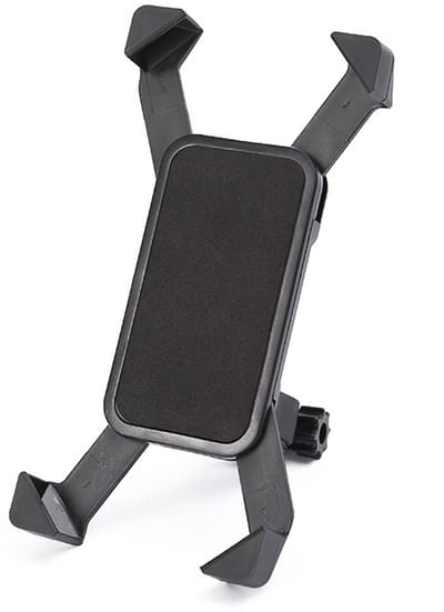 Universele fietstelefoonhouder - mobiele telefoonhouder, 360° draaibaar, verstelbare mobiele telefoonhouder op het stuur, scooter, motorfiets, afneembaar