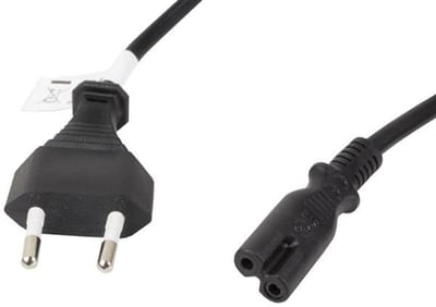 Lanberg Stroomkabel Cee 7/16 -> Iec 320 C7 Voor Het Voeden Van Apparatuur 3M Vde