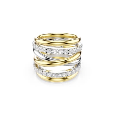 Swarovski Hyperbola 5740412 - Dames - Ring - Meerkleurig - Maat 60