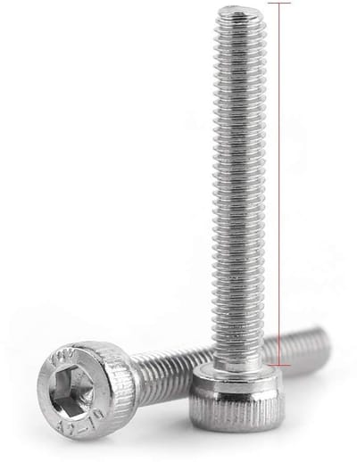 Solidchoice - Dailygoody - Zeskantschroeven - Roestvrij Staal - Ideaal voor Meubels - M3 x 14 mm - Schroeven voor Apparaten - Geschikt voor Thuis en Kantoor