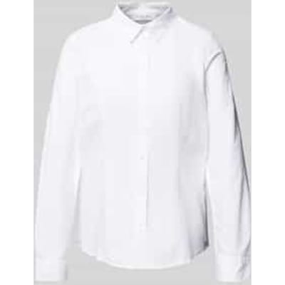Overhemdblouse met knoopsluiting