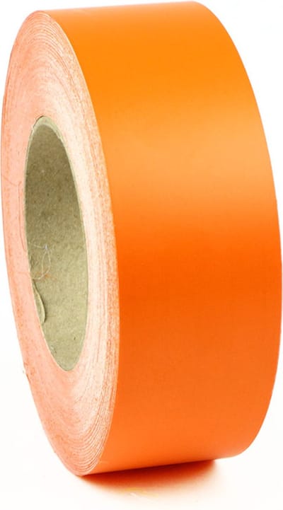 Vloerbelijningstape Lite 50 m x 50 mm - Oranje - 5000 cm x 50 mm x 0,1 mm- Vlak - Monomeric vinyl film - 0,1 mm - Voor binnen