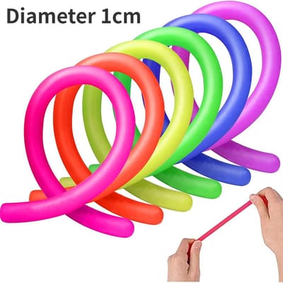 Haute Qualité 6 Paquet Haute Qualité Extensible Corde Haute Qualité Nouilles Haute Qualité Sensoriel Jouets anti-stress Haute Qualité Ensembles de jeu