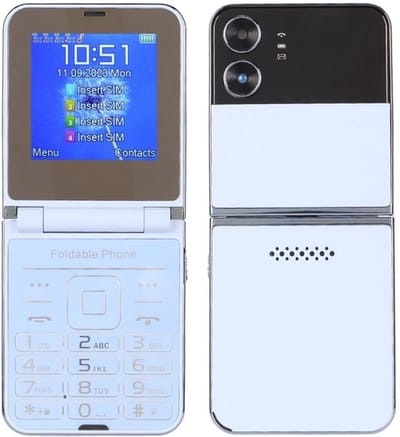 Mobiele telefoon voor senioren met 4 simkaarten