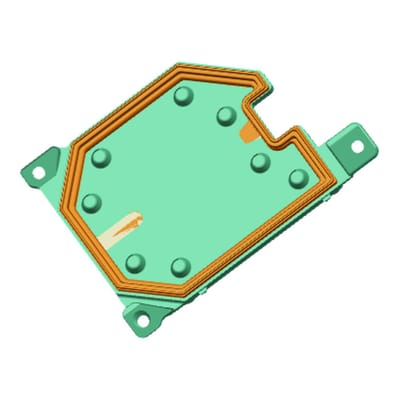 AEG deksel, programmaselektor, achter 140201274028