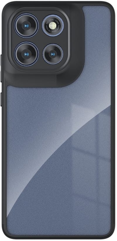 Coverup Hoesje - Geschikt voor Motorola Moto G86 / G86 Power Hoesje - Coverup Transparante Back Cover met Camera Cover - Transparant