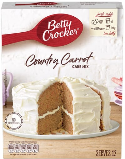 Betty Crocker Country Carrot Cake Mix 425g