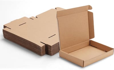 Verzenddozen 7x5x1 inch - Pack van 25 - Compacte Verzendverpakking voor Kleine Artikelen