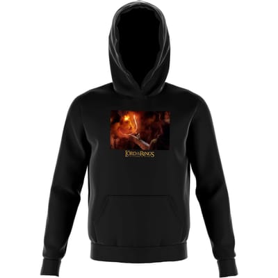Lord Of The Rings You Shall Not Pass Kids' Hoodie - Black - 134/140 (9-10 jaar)