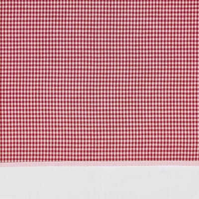 BINK Bedding Ledikantlaken BB ruit 2mm rood 100 x 150 cmlaken voor ledikant - lakentje - babylaken - ruitje - Vichy - rood - boerenbont