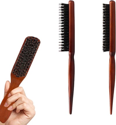 3-delige Borstelset - Mode Borstel voor Buns en Baarden voor Mannen, Haarborstel voor Vrouwen, Massage Kam voor Gezond Haar