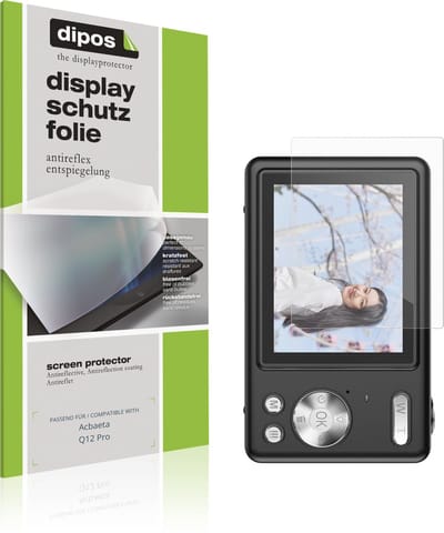 dipos – 4x Matte Beschermfolie geschikt voor Acbaeta Q12 Pro | Krasbestendige & antireflecterende Screenprotector Ultra-Thin