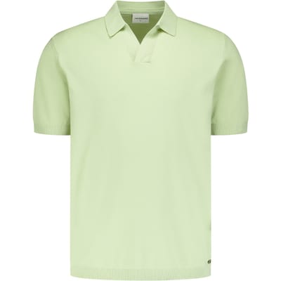 No Excess Pullover Short Sleeve V-polo Green Größe: S | Pullover Outlet | Herren | Grün