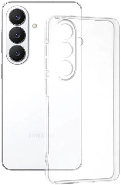 Hoesje geschikt voor Samsung Galaxy S26 - Techsuit Clear Silicone Back Cover - Transparant