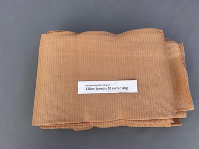 CamoBob schaduwdoek coupon 130x1000cm sand, 340grams