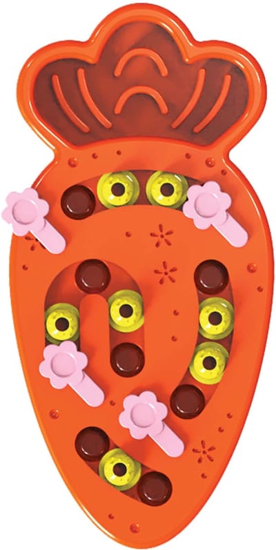 Happy pet tabby patch wortel puzzel intelligentie speelgoed 28x18x4 cm