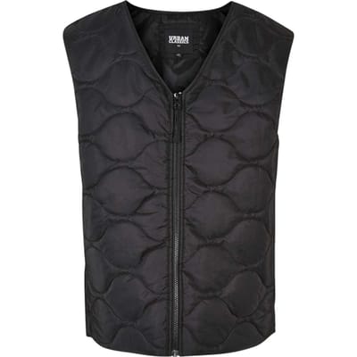Mouwloos donsjack met rits Urban Classics