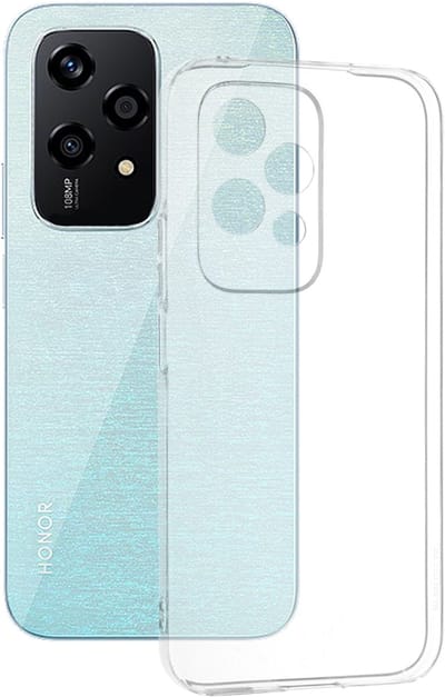 Hoesje geschikt voor HONOR 200 Lite - Techsuit Clear Silicone Back Cover - Transparant