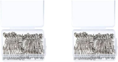 Metalen Veiligheidsspelden - Kleding Haken - Handwerk & Naaien - Stevig & Duurzaam - 60 Stuks - Zilverkleurig