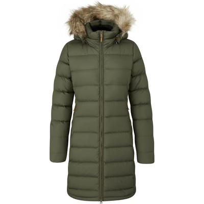 Dons parka voor dames Rab Deep Cover