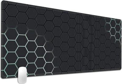 Gaming Mouse Pad 300 x 600 x 3 mm premium textuur antislip waterdicht - voor gaming kantoor en thuis