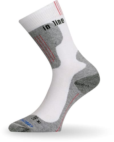 Lasting Ilb 001 Half Lange Sokken Wit EU 42-45